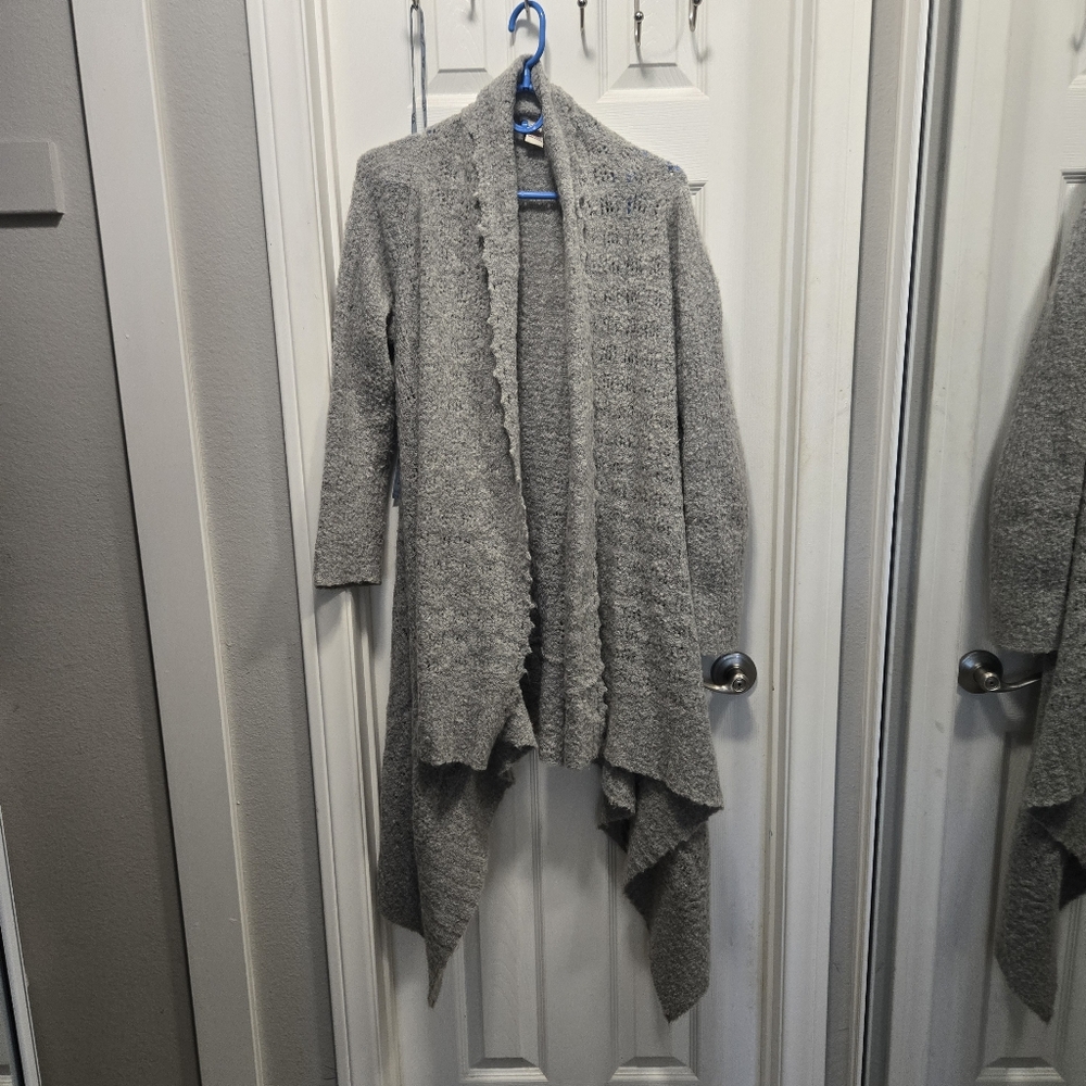 Sundance Merino Wool Blend Gray Women's Sweater Size M